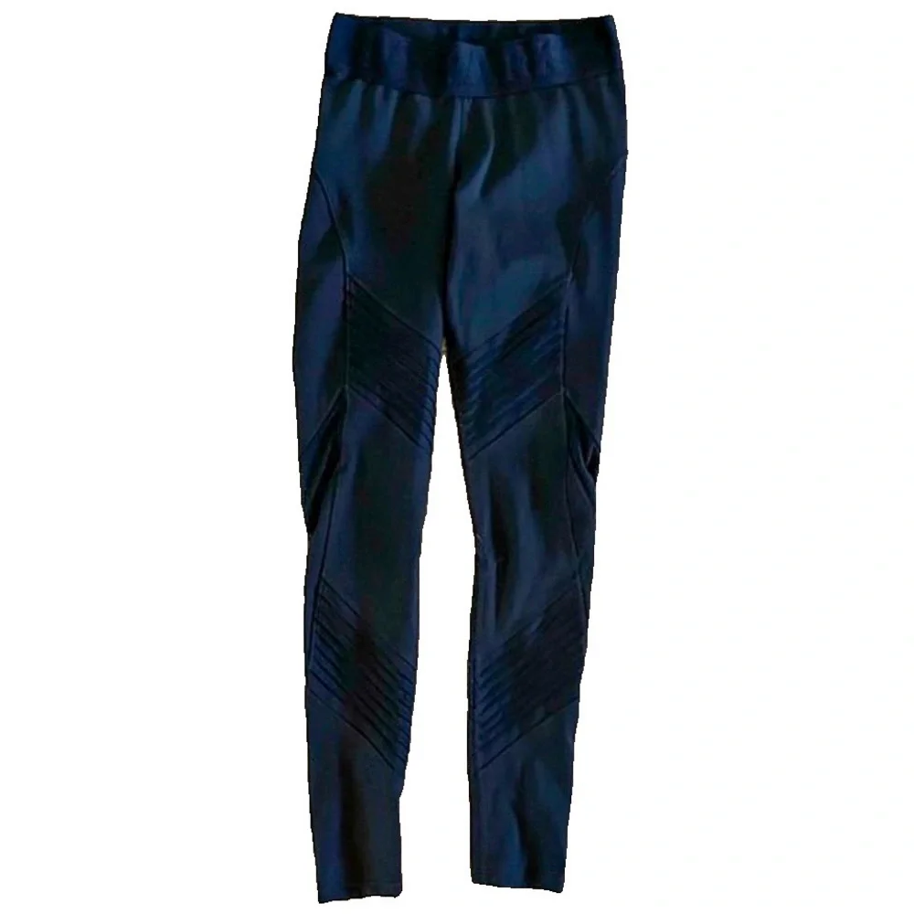 IVY PARK Leggings with Mesh and‎ Moto Detailing and Flip Belt Zipper Pocket
